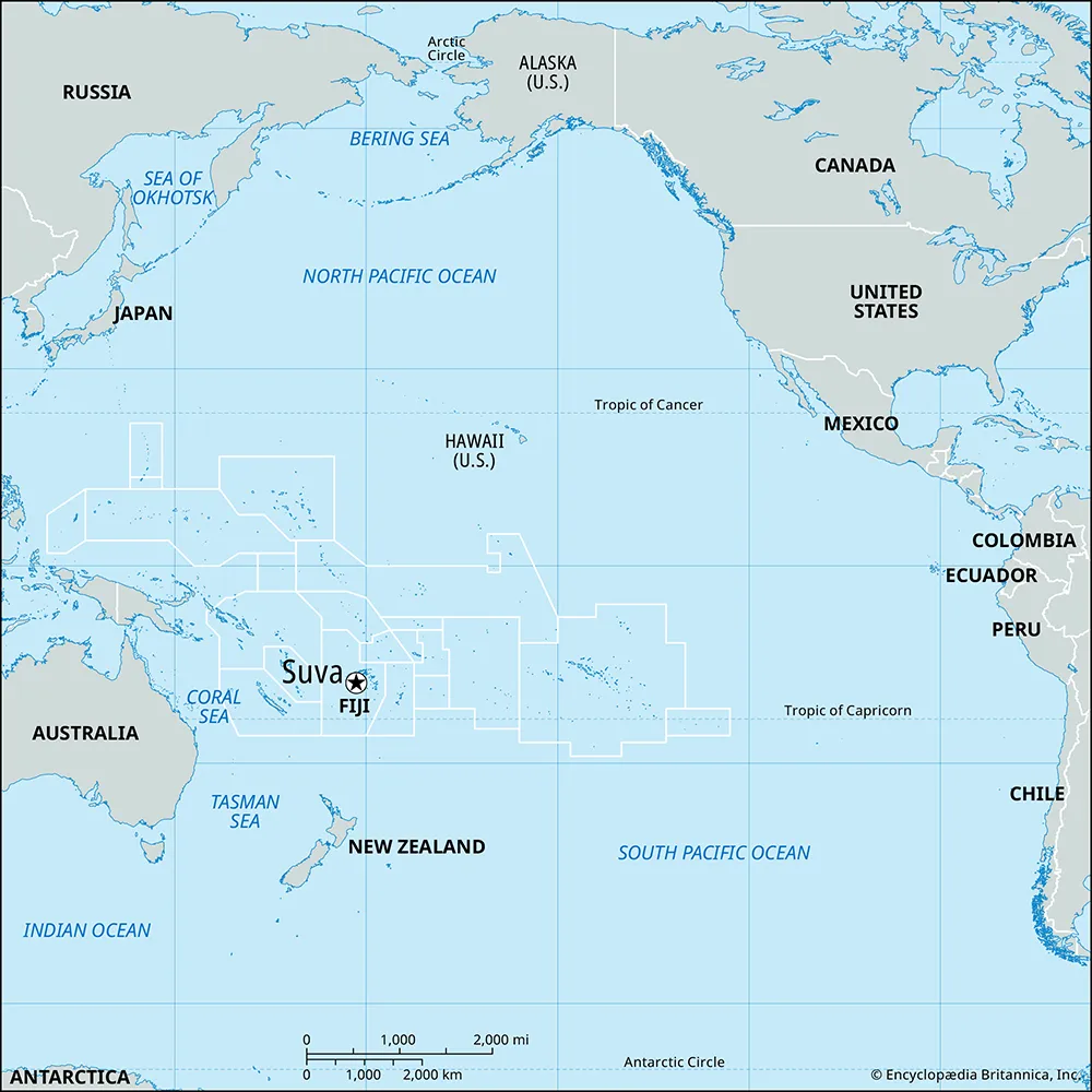 Powerful Earthquake Rocks South Pacific Ocean Near Fiji