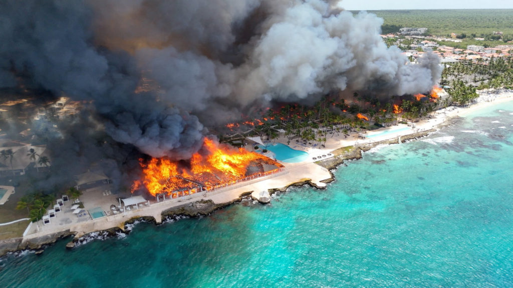 Italian tourist killed in massive fire at Dominican Republic luxury beach resort